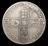 James II 1687 Halfcrown - Countermarked 'MSA'