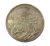 1688 William III Landing At Torbay 50mm Silver Medal - By Bower