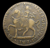 Ireland James II 1690 Gunmoney Crown - GVF