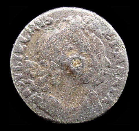 William & Mary 1691 Tin Farthing - Fine