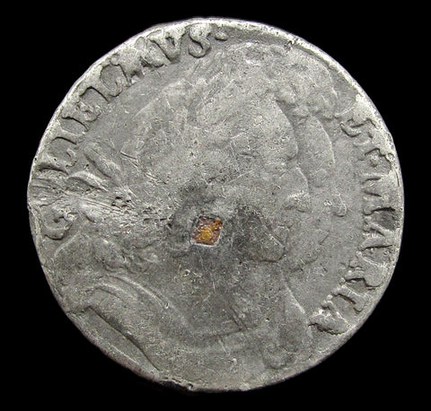 William & Mary 1691 Tin Halfpenny - NVF