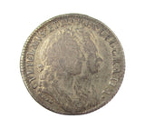 William & Mary 1693 Shilling - Fine