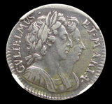 William & Mary 1694 Silver Pattern Farthing - NGC PF35