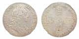 William III 1695 Crown - NGC AU58