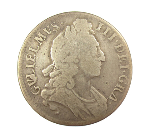 William III 1696 Crown - VG