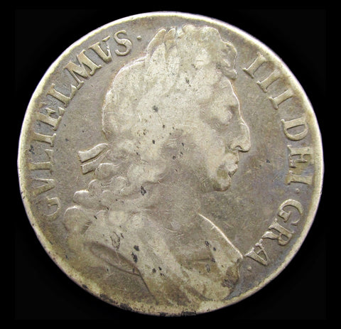 William III 1696 Crown - VG