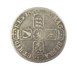William III 1696 Shilling - Fair