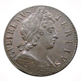 William III 1697 Halfpenny - NGC MS63