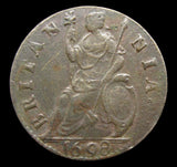 William III 1698 Farthing - GVF