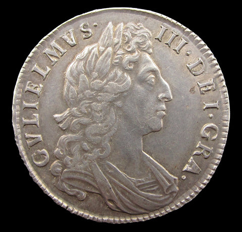 William III 1698 Halfcrown - NEF