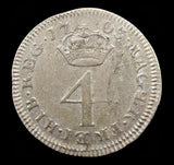 Anne 1703 Maundy Fourpence - GVF