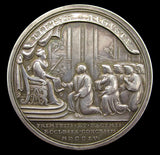 1704 Queen Anne's Bounty 44mm Silver Medal - By Croker