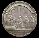 1704 Queen Anne's Bounty 44mm Silver Medal - By Croker