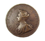 1704 Capture Of Gibraltar 40mm Medal - By Croker