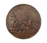 1704 Capture Of Gibraltar 40mm Medal - By Croker