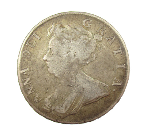 Anne 1706 R&P Halfcrown - Fine