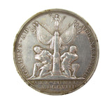 1708 Anne Battle Of Oudenarde 44mm Silver Medal - By Croker