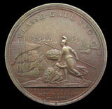 1708 Attempted Invasion Of Scotland 40mm Medal - By Croker