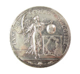 1708 Anne Capture Of Lille Citadel 44mm Silver Medal - By Croker
