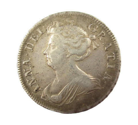 Anne 1709 Halfcrown - VF
