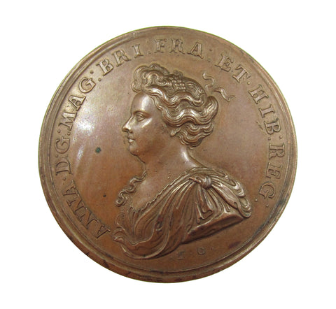 1709 Capture Of Tournay 40mm Medal - By Croker