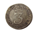 Anne 1713 Maundy Threepence - NVF