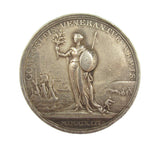 1713 Peace Of Utrecht 35mm Silver Medal - By Croker