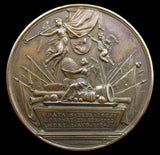 1714 Queen Anne Memorial 41mm Medal - By Dassier