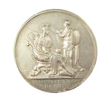 1714 George I Coronation 34mm Silver Medal - By Croker