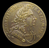 1714 George I Coronation 25mm Bronze Medalet