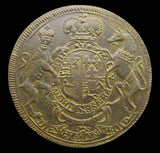 1714 George I Coronation 25mm Bronze Medalet