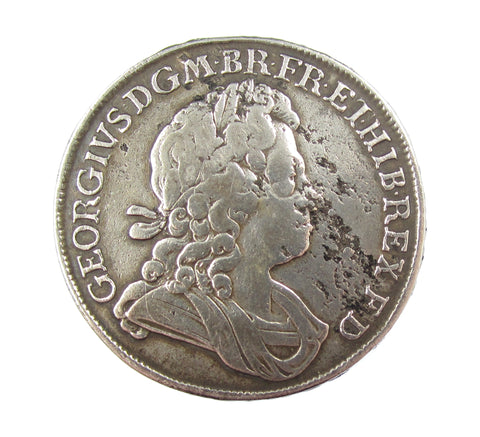 George I 1718/6 Crown - Fine