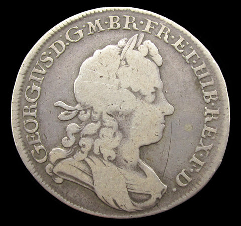George I 1720/17 Halfcrown - Fine