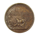 1721 Prince James III The Only Safeguard 50mm Medal - By Hamerani