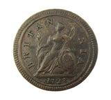 George I 1723 Halfpenny - GVF