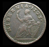 Ireland 1723 Woods Hibernia Farthing - NVF