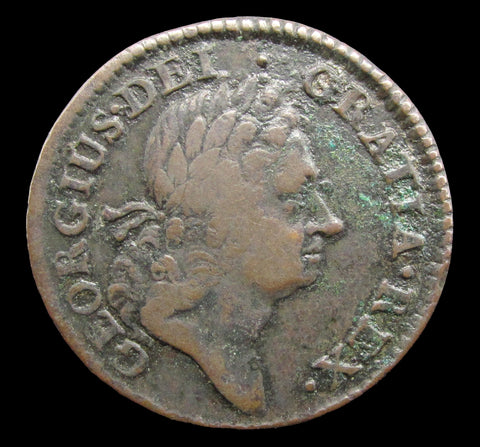 Ireland George I 1723 Woods Hibernia Farthing - Fine