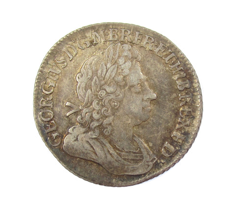 George I 1723 Shilling - SSC - VF