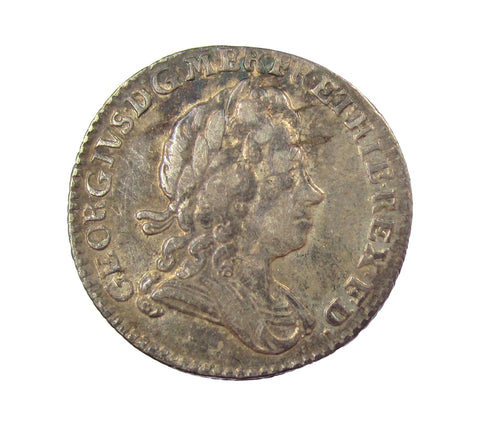 George I 1723 SSC Sixpence - Good Fine