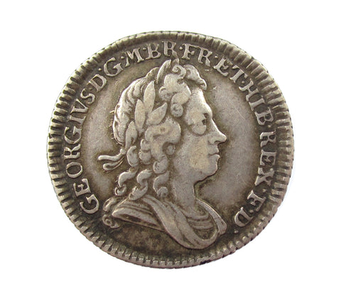 George I 1723 SSC Sixpence - VF