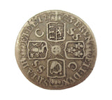 George I 1723 SSC Sixpence - Fine