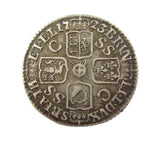 George I 1723 SSC Sixpence - VF
