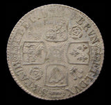George I 1723 Shilling - Roses & Plumes - VF