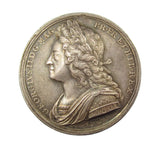 1727 Coronation Of George II 34mm Silver Medal - By Croker