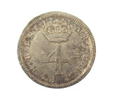 George I 1727 Maundy Fourpence - VF
