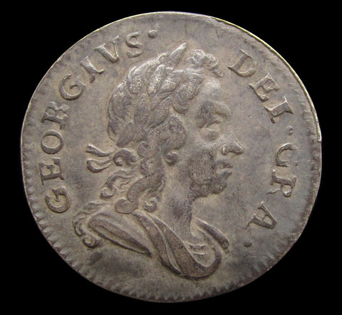 George I 1727 Maundy Threepence - VF