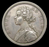 1731 Prince Charles Legitimacy Of Jacobite Succession 41mm Silver Medal