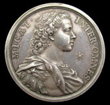1731 Prince Charles Legitimacy Of Jacobite Succession 41mm Silver Medal