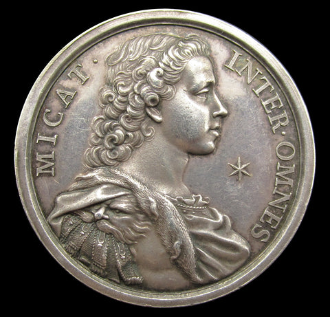 1731 Prince Charles Legitimacy Of Jacobite Succession 41mm Silver Medal