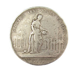 1736 Jernegan's Lottery 39mm Silver Medal
